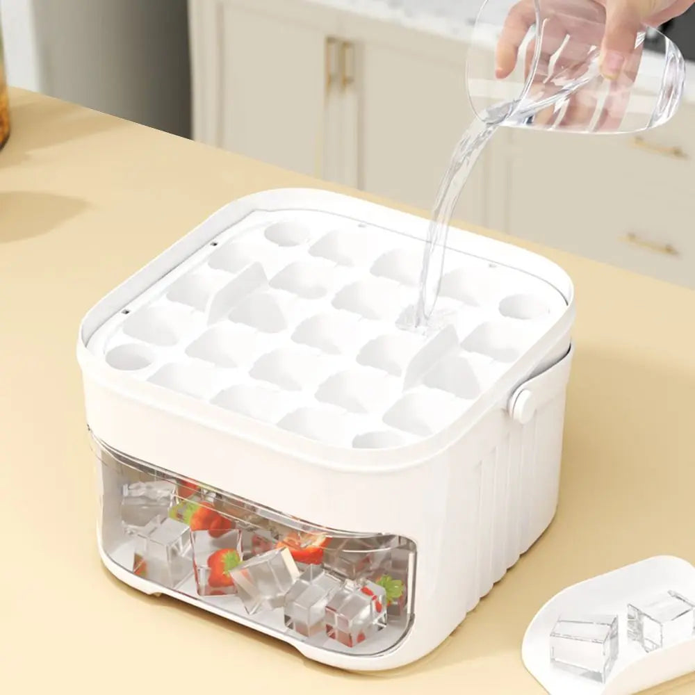 QuickCube Portable Ice Maker Box