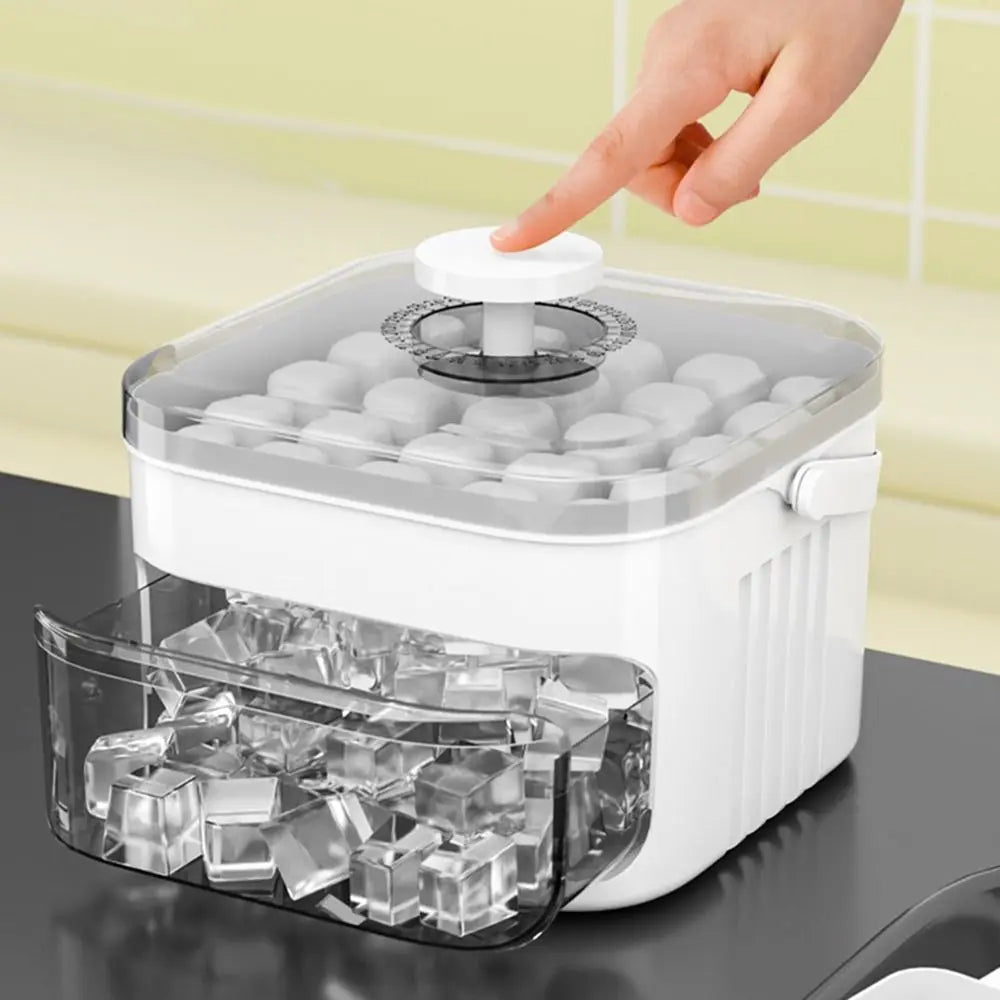 QuickCube Portable Ice Maker Box