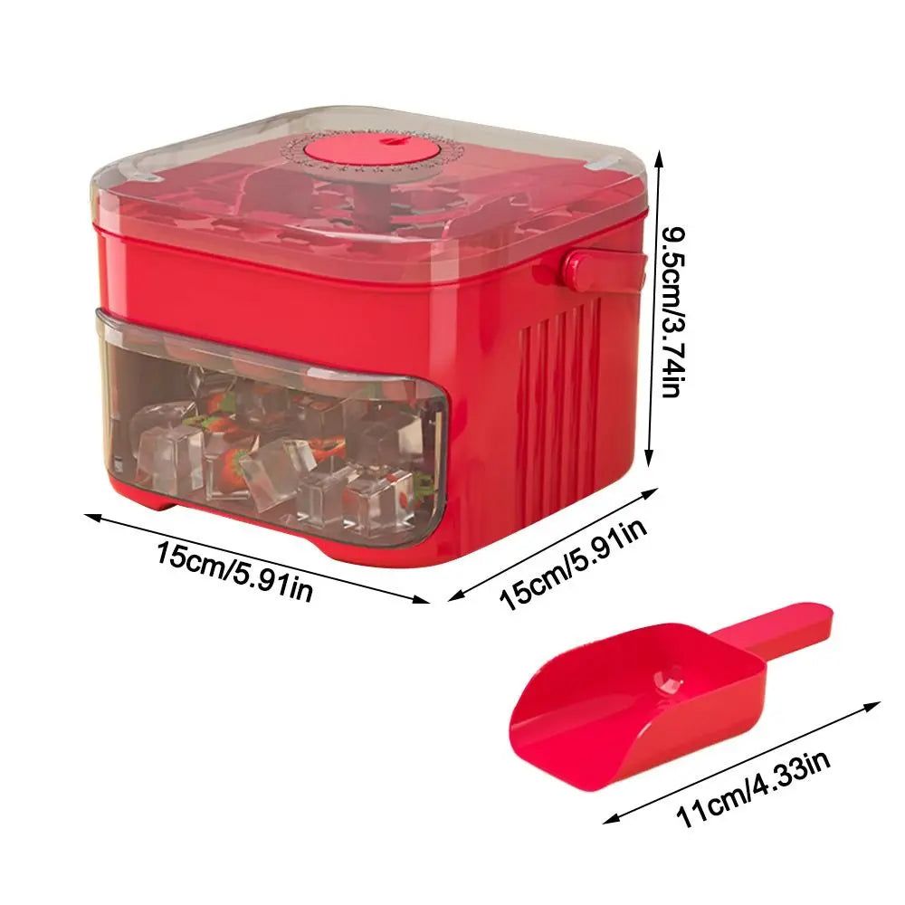 QuickCube Portable Ice Maker Box