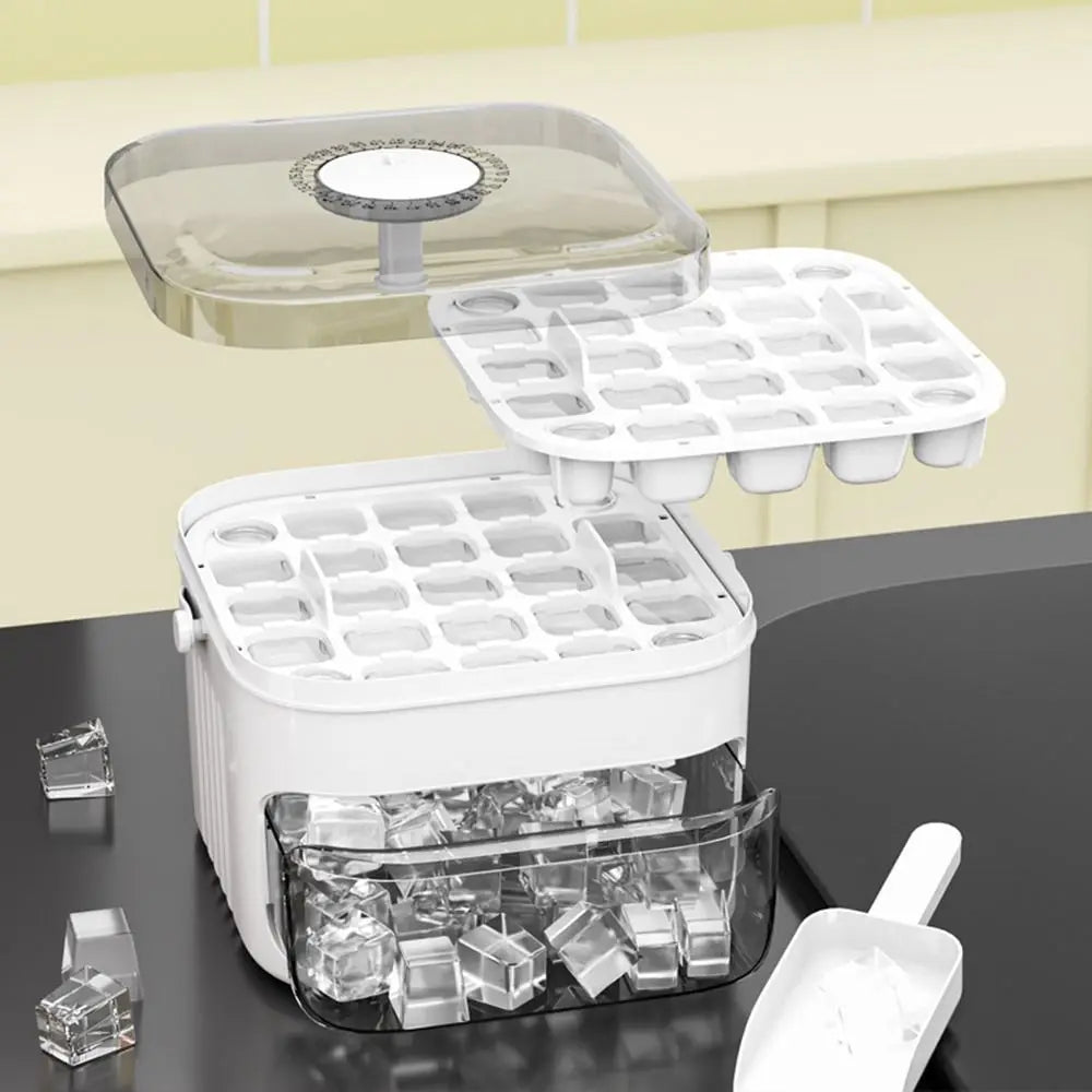 QuickCube Portable Ice Maker Box